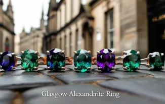 Why Glasgow Couples Love Unique Alexandrite Rings