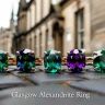 Why Glasgow Couples Love Unique Alexandrite Rings